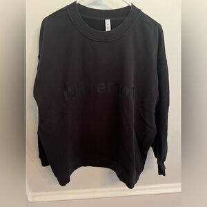 Crew neck LuLu sweatshirt